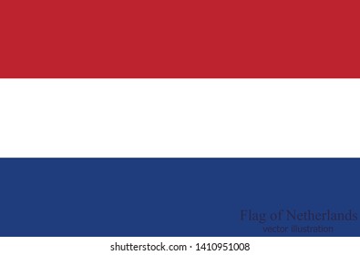 Bright background with flag of Netherlands. Happy Netherlands day background. Bright illustration with flag .
