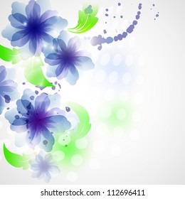 Bright background. Flower background with flowers. Card for mothers day.
