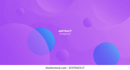 Fondo brillante con Formas geométricas circulares. EPS 10