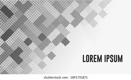 Bright background with geometric elements for business needs.