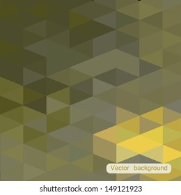 Bright background of geometric shapes. Spectrum geometric background made of triangles. Eps 10