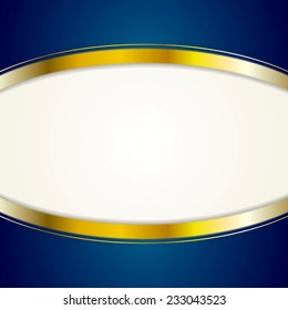 Bright background with golden stripes. Vector design