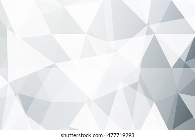 Bright background for greeting cards. Polygon background silver color. Vector illustration. banner. To implement your design ideas, business subjects, successful presentations.