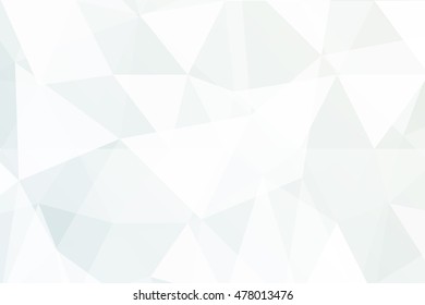 Bright background for greeting cards. Polygon background white gold color. Vector illustration. Square banner. To implement your design ideas, business subjects, successful presentations.
