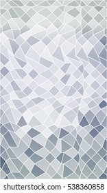 Bright background for greeting cards. Polygon background white silver color. Vector illustration. To implement your design ideas, business subjects, successful presentations.