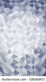 Bright background for greeting cards. Polygon background white silver color. Vector illustration. To implement your design ideas, business subjects, successful presentations.