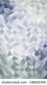 Bright background for greeting cards. Polygon background white silver color. Vector illustration. To implement your design ideas, business subjects, successful presentations.