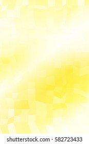 Bright background for greeting cards. Polygon background yellow gold color. Vector illustration. banner.