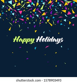 Bright background for holidays and events
