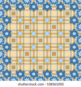 Bright background image of color flowers and openwork mesh in the background. vector illustration. for holiday design, postcards, presentation