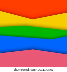 bright background image. vector. rainbow