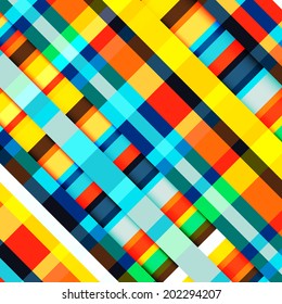 Bright background with many transparent diagonal stripes