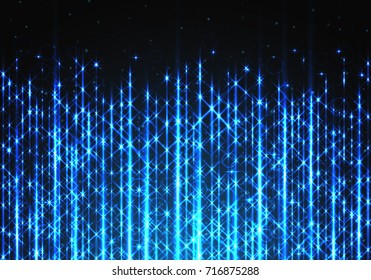 Bright background with neon lights for festive New Year decoration