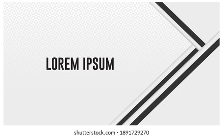 Bright background with outlined sides with geometric elements for business needs