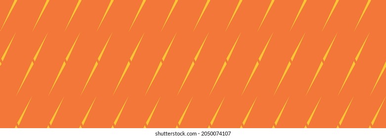 Bright background pattern with simple elements on orange background. Seamless pattern, texture. Vector illustration for design