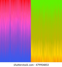 Bright background of the plurality of lines. Color transition. Contrast colors.