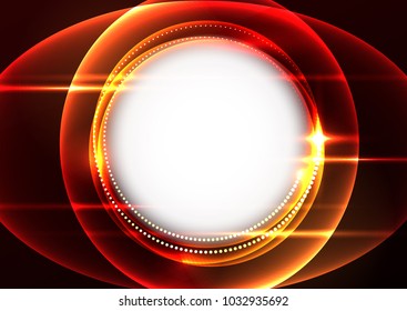 Bright background, red color. Abstract wallpaper, white space for text.