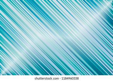 Bright background with sloping lines, stripes. Neon gradient. Radiant texture. Vector illustration. Blue background