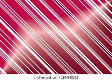 Bright background with sloping lines, stripes. Neon gradient. Radiant texture. Vector illustration. Red background