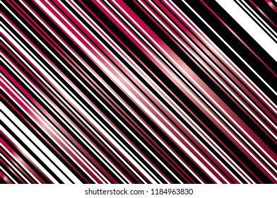 Bright background with sloping lines, stripes. Neon gradient. Radiant texture. Vector illustration. Red background