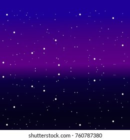 Bright background with snowflakes for new year illustration. vector