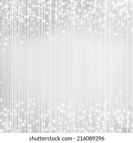 Bright background with stars. Festive design. New Year, Christmas, wedding style