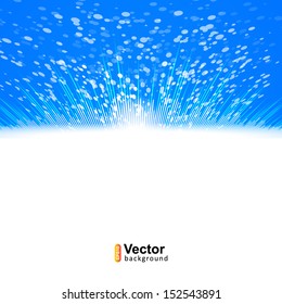 Bright background with thin lines in the form of an equalizer