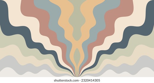 Bright background with variegated waves. Colored stripes and color spots for use in projects.