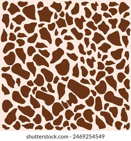 Bright background. Vector simple spotted background. Giraffe background. EPS 10.