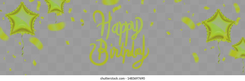 Bright balloons Time for party generated image for cards, gifts, invitations sales, web design