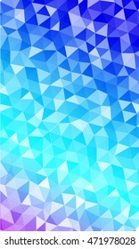 Bright banner for disco. Vertical. Polygonal design. Vector illustration. For ideas of your websites, business presentations