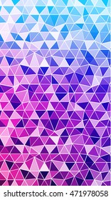 Bright banner for disco. Vertical. Polygonal design. Vector illustration. For ideas of your websites, business presentations