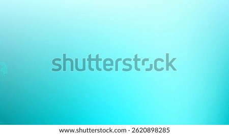 bright and beautiful aqua color gradient background