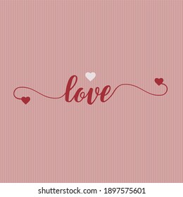 bright beautiful color cartoon card valentine's day illustration