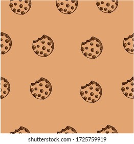 
Bright beautiful pattern with sweets