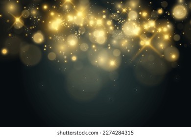 Bright beautiful sparks on a background.	