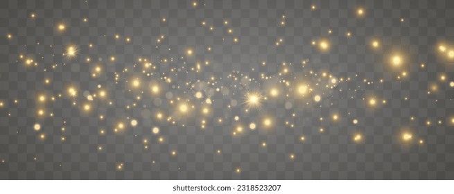 Bright beautiful sparks on a background.