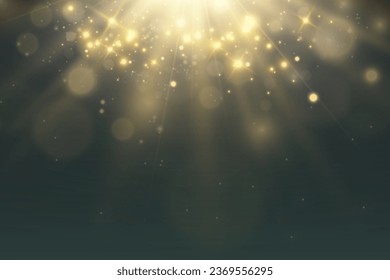 Bright beautiful sparks on a background.	
