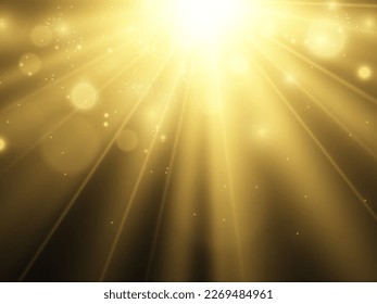 	
Hermosa estrella brillante.Ilustración de un efecto luminoso sobre un fondo transparente.