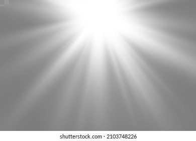 Bright beautiful star.Vector illustration of a light effect on a transparent background.	
