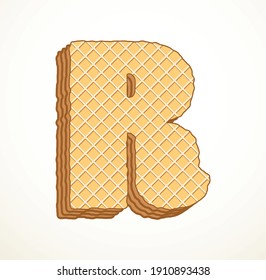 Bright beige color fun fresh roast checker crisp layer type mark group word. Light happy child bar surface table space backdrop. Logo pictogram collection decor card funny kid joy art design style R