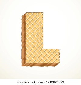 Bright beige color fun fresh roast checker crisp layer type mark group word. Light happy child bar surface table space backdrop. Logo pictogram collection decor card funny kid joy art design style L