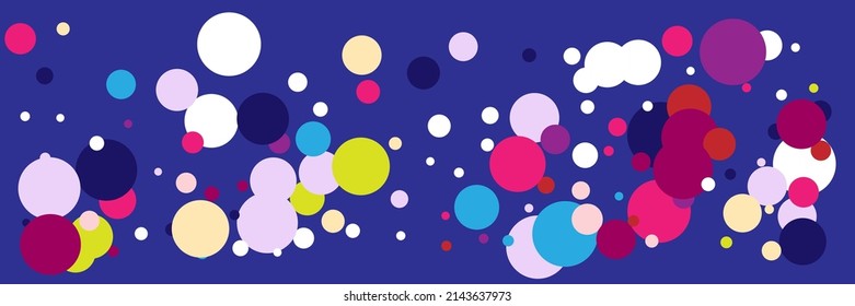 Bright Beige Pink Kids Multicolor Print. White Indigo Play Yellow Vibrant Circles Background. Violet Color Purple Bordo Blue Background. Dark Pastel Red Rainbow Green Children Textile.