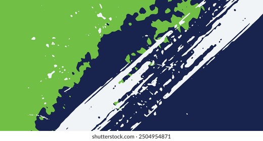 Fondo de pincel abstracto y colorido brillante bla con efecto de semitono. Ilustración de la carrera del cepillo para el Anuncio, el cartel, o el fondo de los deportes. Anuncio de eps 10ck con rayas naranjas de la tendencia	
