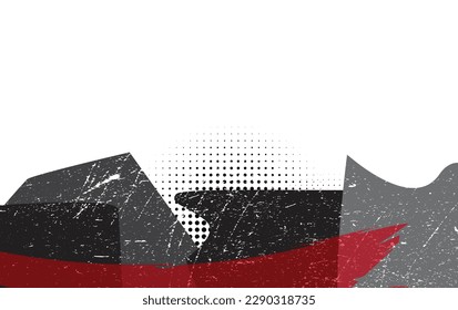 bright and black grungy background. Colorful scratched template. Texture and elements for design.