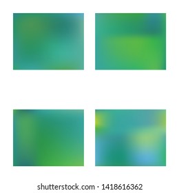 Bright blend texture picture. EPS. Vector illustration space. Juicy splash and spreading spot. Green elegant blend glossy texture picture.