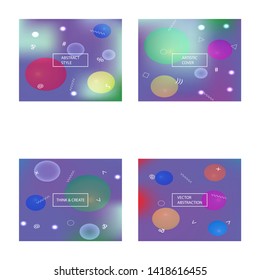 Bright blend texture picture. EPS. Vector illustration artbook. Pretty splash and spreading spot. Violet elegant blend glossy texture picture.