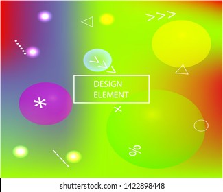 Bright blend texture picture. EPS. Vector illustration artbook. Graceful splash and spreading spot. Green elegant blend glossy texture picture.