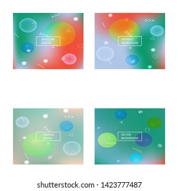 Bright blend texture picture. EPS. Vector illustration design. Unreal splash and spreading spot. Green elegant blend glossy texture picture.