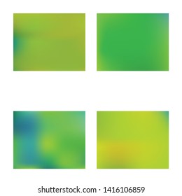 Bright blend texture picture. Random splash and spreading spot. Vector illustration artbook. Green elegant blend glossy texture picture.